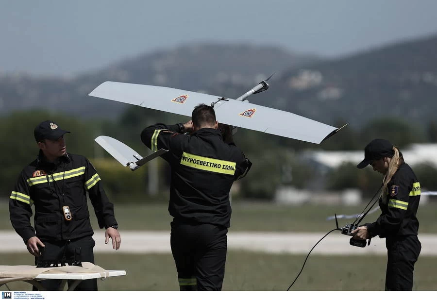 Ενισχύεται με drone η Πυροσβεστική Υπηρεσία Κρήτης
